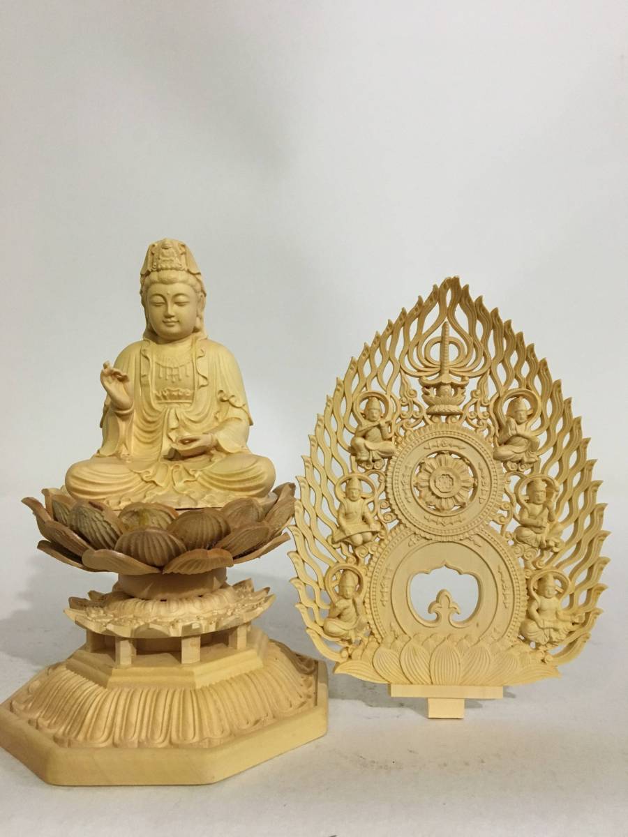 総柘植材 極上彫 仏教美術 木彫仏像 地蔵菩薩立像 | 1WINPRO.RU