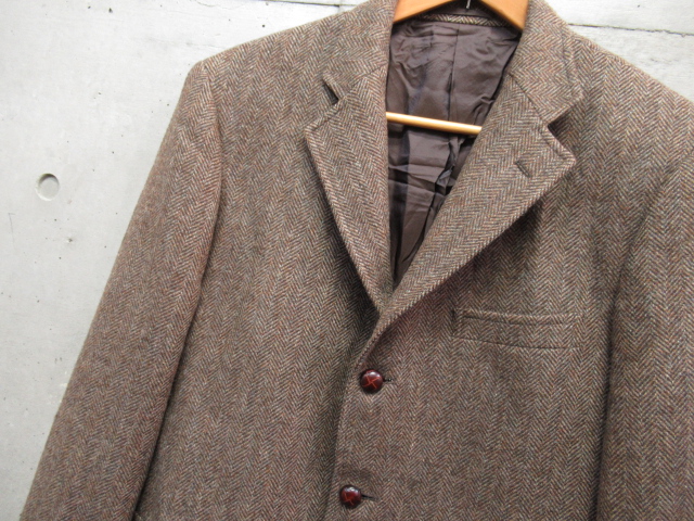 2121a15★極上★J.PRESS / Jプレス 贅沢リッチな ヘリンボーン ツイード ウール 3B テーラードジャケット サイズ94-84-170 AB5