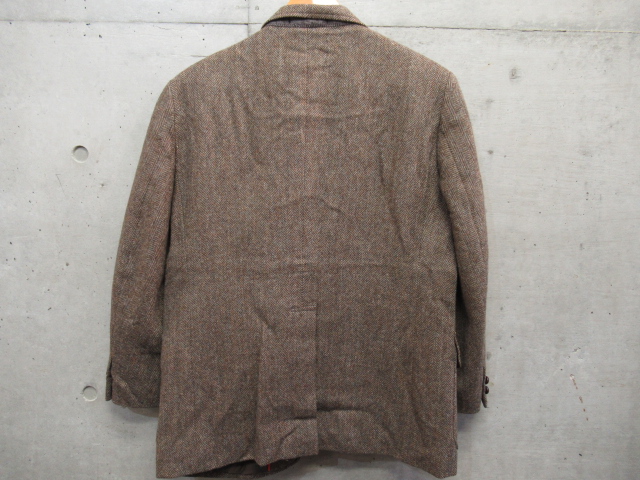 2121a15★極上★J.PRESS / Jプレス 贅沢リッチな ヘリンボーン ツイード ウール 3B テーラードジャケット サイズ94-84-170 AB5
