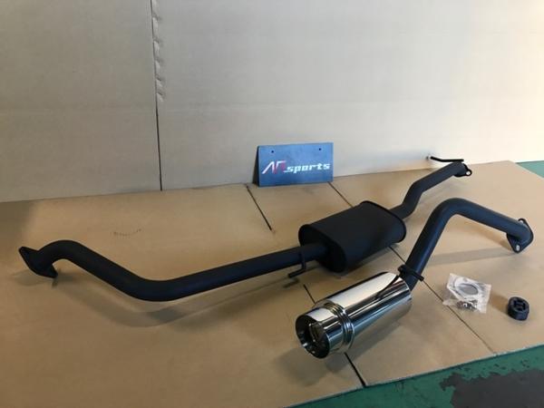 お買い得！HA36SアルトNA タイコ付砲弾マフラー