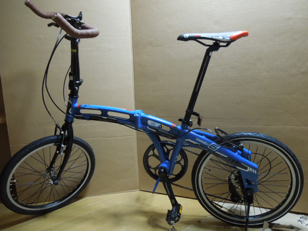 折りたたみ自転車 20インチ ドッペルギャンガー 211 7段変速 Fディスク
