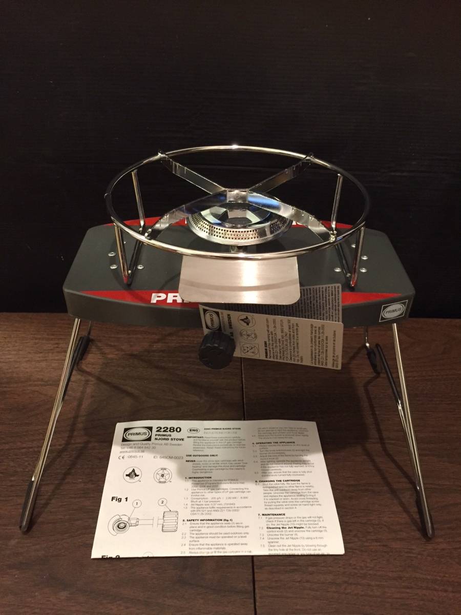 廃番 新品未使用 在庫ラスト！ プリムス ニョルド PRIMUS Njord Jr