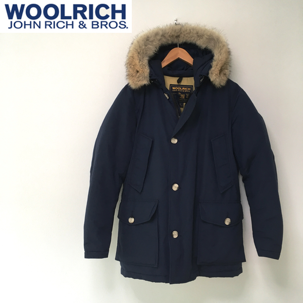美品□WOOLRICH ウールリッチ コヨーテファー ARCTIC PARKA アーク 