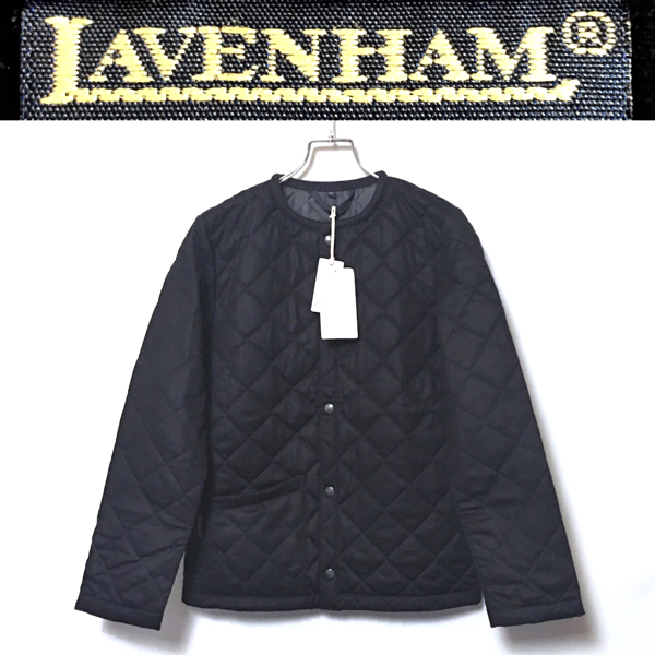 新品】 送料込 定価4，1万 LAVENHAM PUDDLEDOCK ウール キルティング 