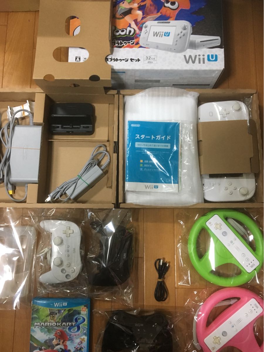 Wiiu スプラトゥーン同梱版 大乱闘スマブラu マリオカート8 マリオメーカー スプラトゥーン 超 ソフト4本 4人対戦セット Wii U本体 売買されたオークション情報 Yahooの商品情報をアーカイブ公開 オークファン Aucfan Com
