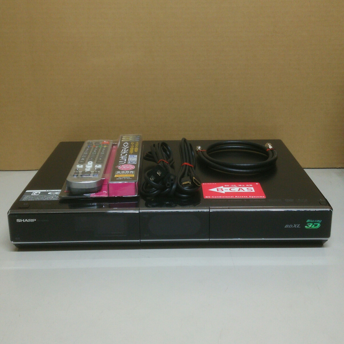 SHARP テレビ ブルーレイディスクレコーダーセット
