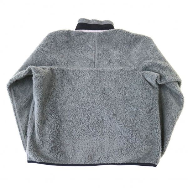 patagonia パタゴニア レトロX フリースジャケット グレー系×黒 (XL 