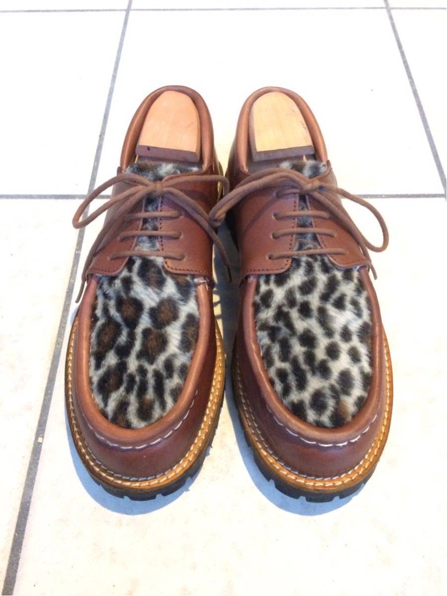 【美品】JUNYA WATANABE COMME des GARCONS ジュンヤワタナベ コムデギャルソン モカシンシューズ ブーツ paraboots パラブーツ ミカエル