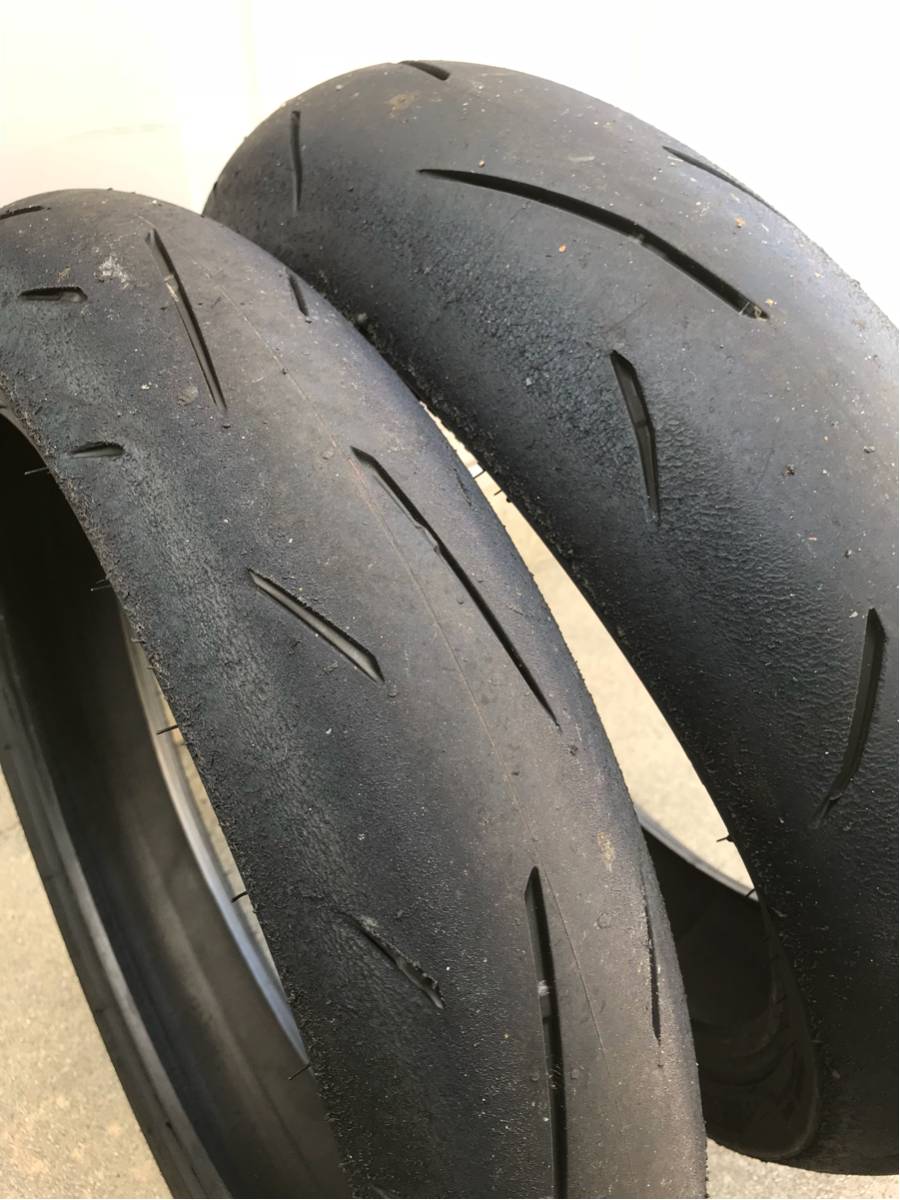 ダンロップ α-13SP 前後セット 110/70R17 150/60R17 CBR R25 ニンジャ