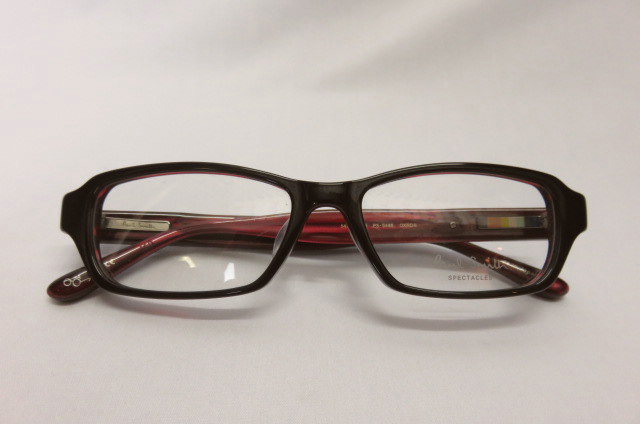 Paul Smith ポールスミス メガネ 眼鏡フレーム ワインレッド系 度あり