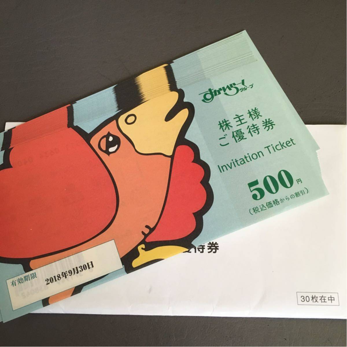 すかいらーくグループ株主優待券15000円分 すかいらーくグループ 株主 