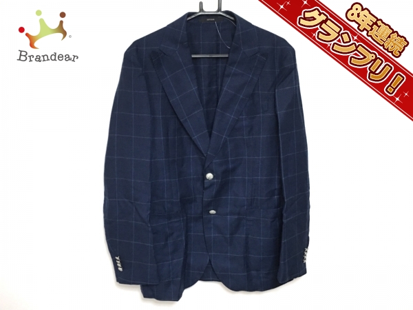 アルチザン ARTISAN ジャケット サイズL ネイビー×ブルー×ライトブルー 