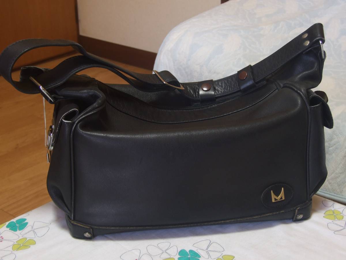 美品 MASUMI マスミ商会 本革レザー カメラバッグ ショルダー ビンテージ