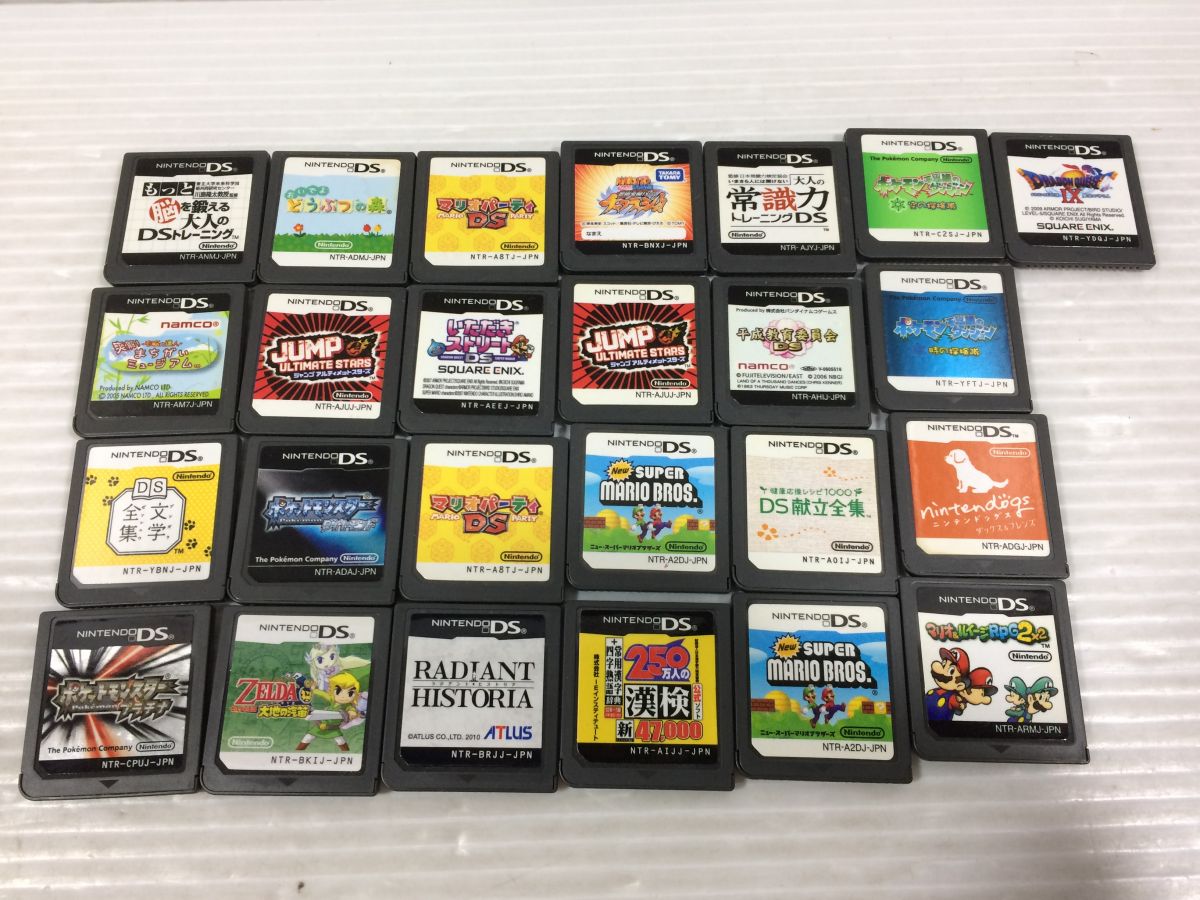 DS ソフト 25本セット まとめ売り 処分品 5R0229-030r /B1