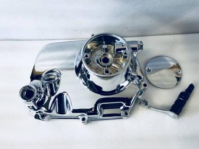 □クロームメッキ加工□12V5Lモンキー純正クラッチカバー&クラッチ