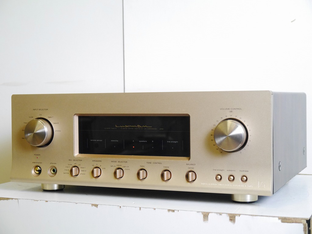 値下げ断行 【送料無料!!】☆ LUXMAN ラックスマン プリメインアンプ L