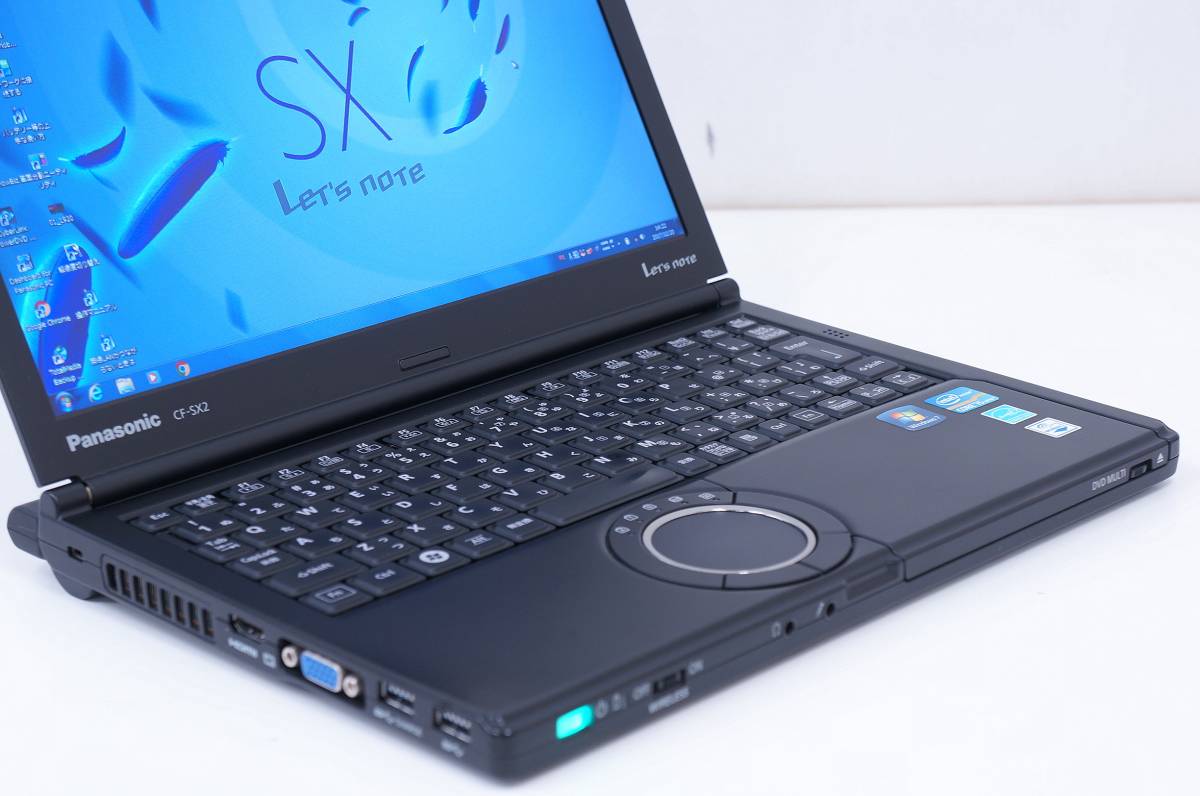 希少ブラックモデル！SX2 i5-3320M 4G 500G DVD-RW 長時間駆動 Office Win7リカバリ