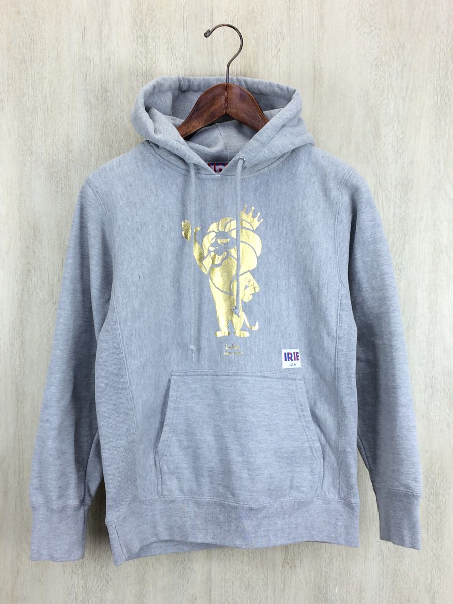 NESTA BRAND◆パーカー/S/コットン/GRY/×IRIE