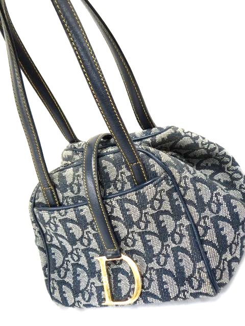 Christian Dior ディオール トロッター ハンドバッグ キャンバス