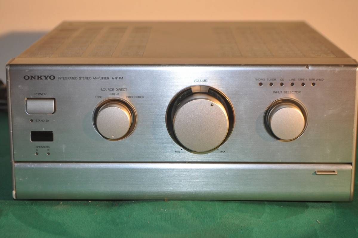 ONKYO A-911M コンパクト プリメインアンプ 【整備動作品】 ONKYO A