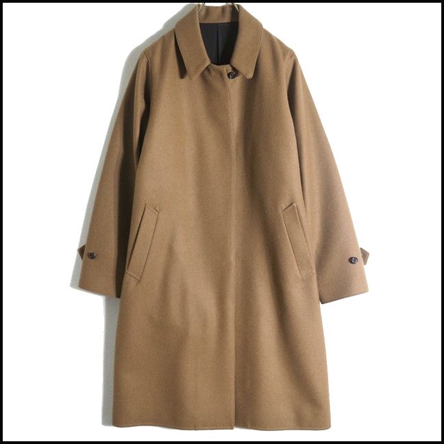 semoh - 24AW アクションプリーツ メルトン カシミヤ ダブル ⁄ semoh 