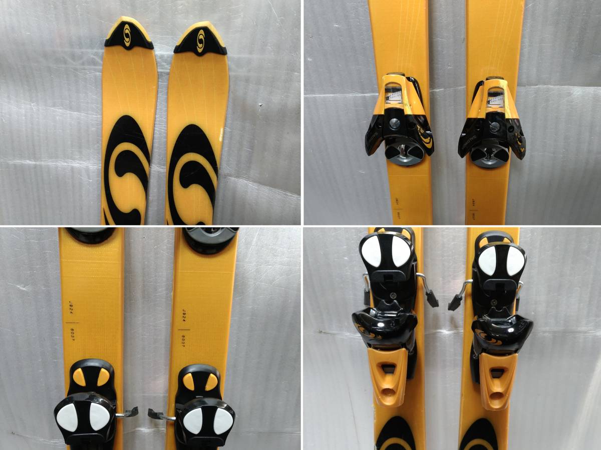 ☆SALOMON カービングスキー XSCREAM teneighty 161 ビンディング付