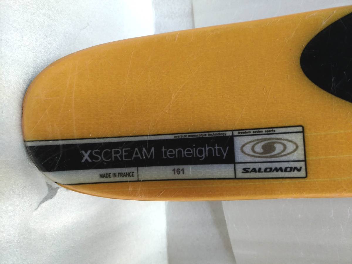 ☆SALOMON カービングスキー XSCREAM teneighty 161 ビンディング付