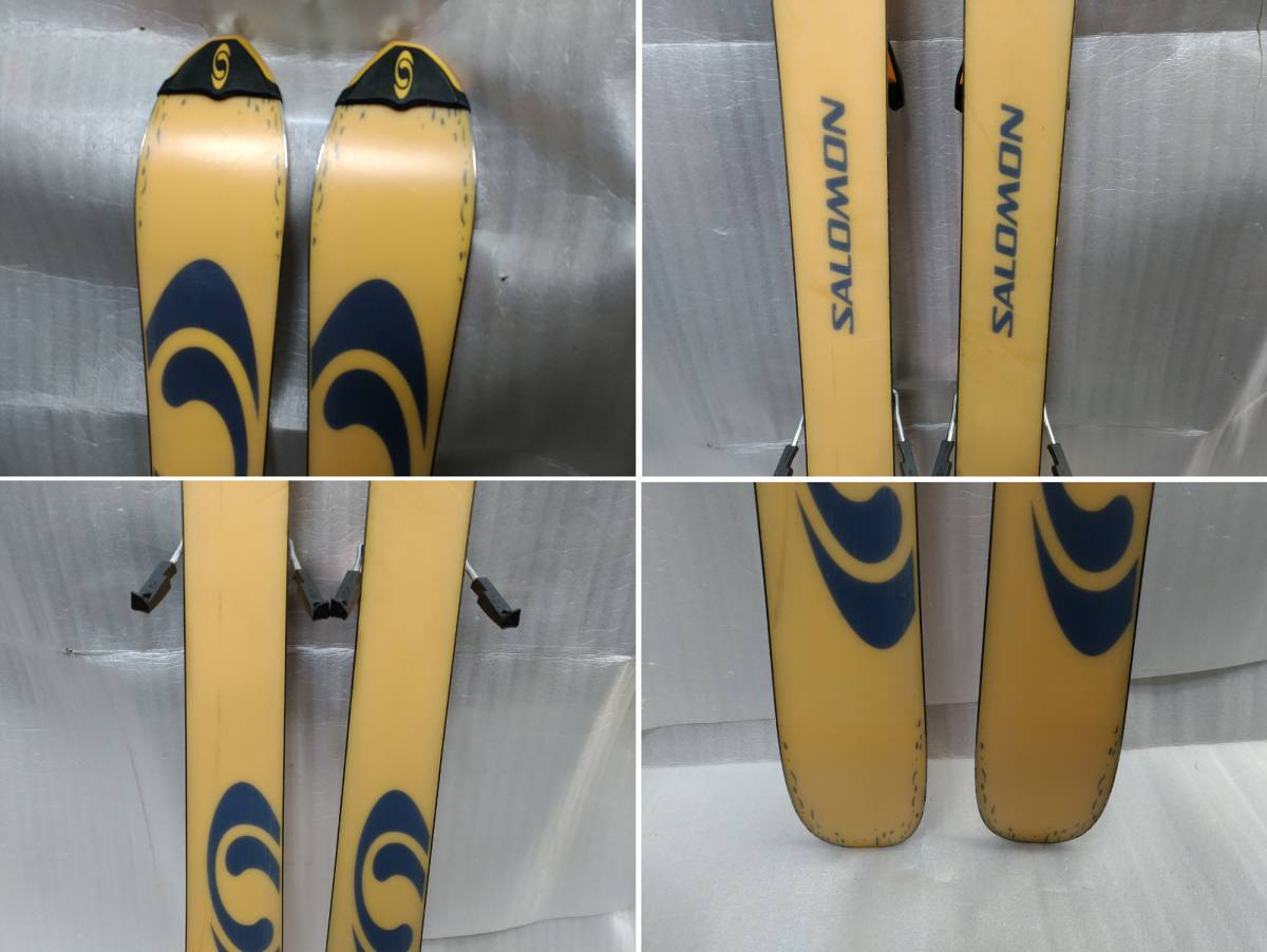 ☆SALOMON カービングスキー XSCREAM teneighty 161 ビンディング付