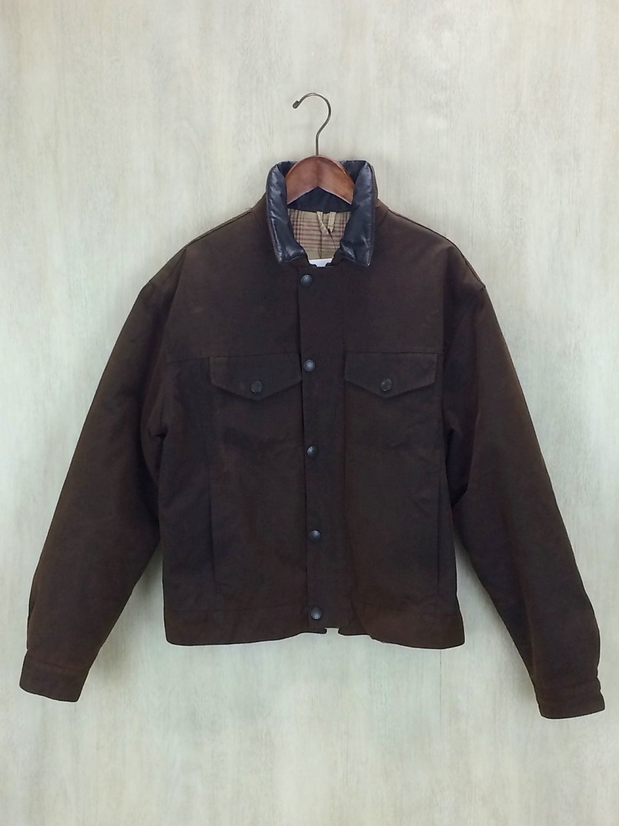 Barbour◆ジャケット/M/コットン/BRW/DROVER JACLET