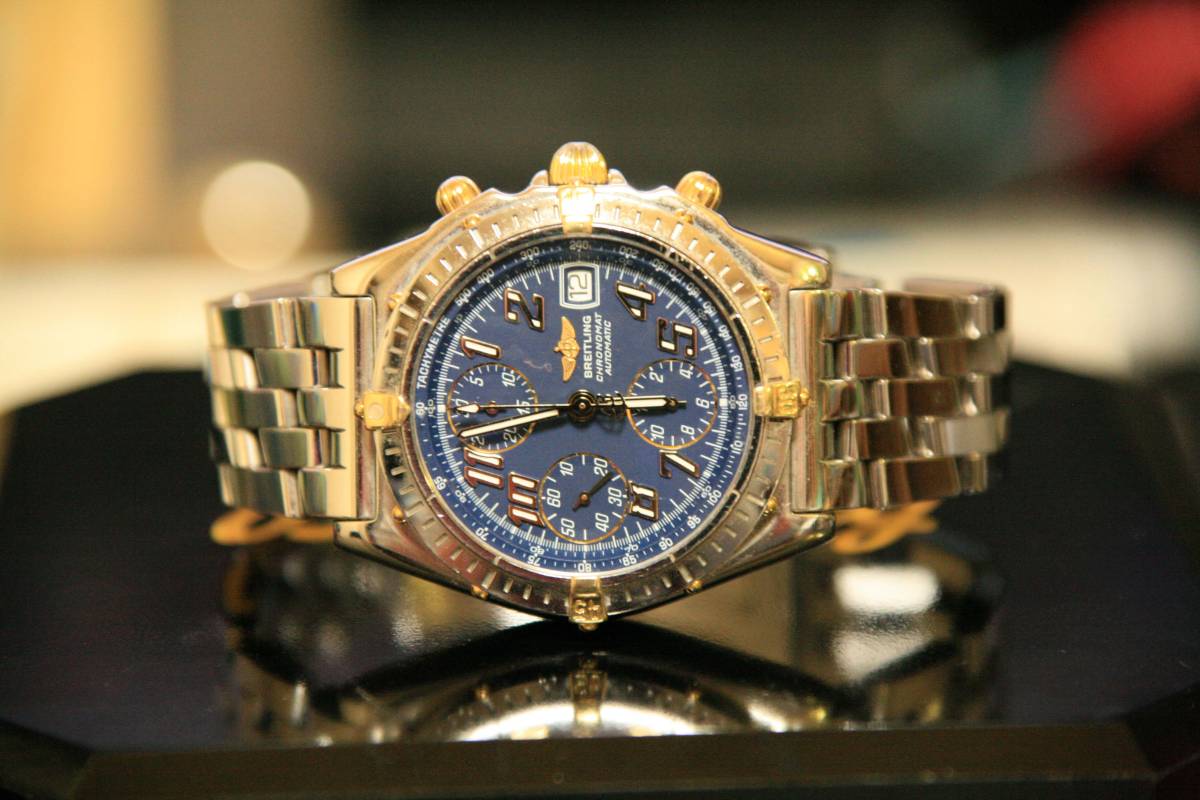 ☆BREITLING ブライトリング クロノマット ビコロ B13050.1 クロノ 