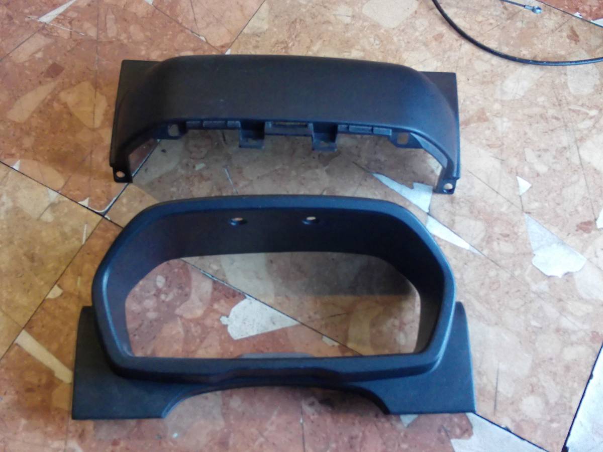 パジェロミニ ターボ H58A メーター カバー パネル 上下 フード 4速AT ４WD ＶＲターボ