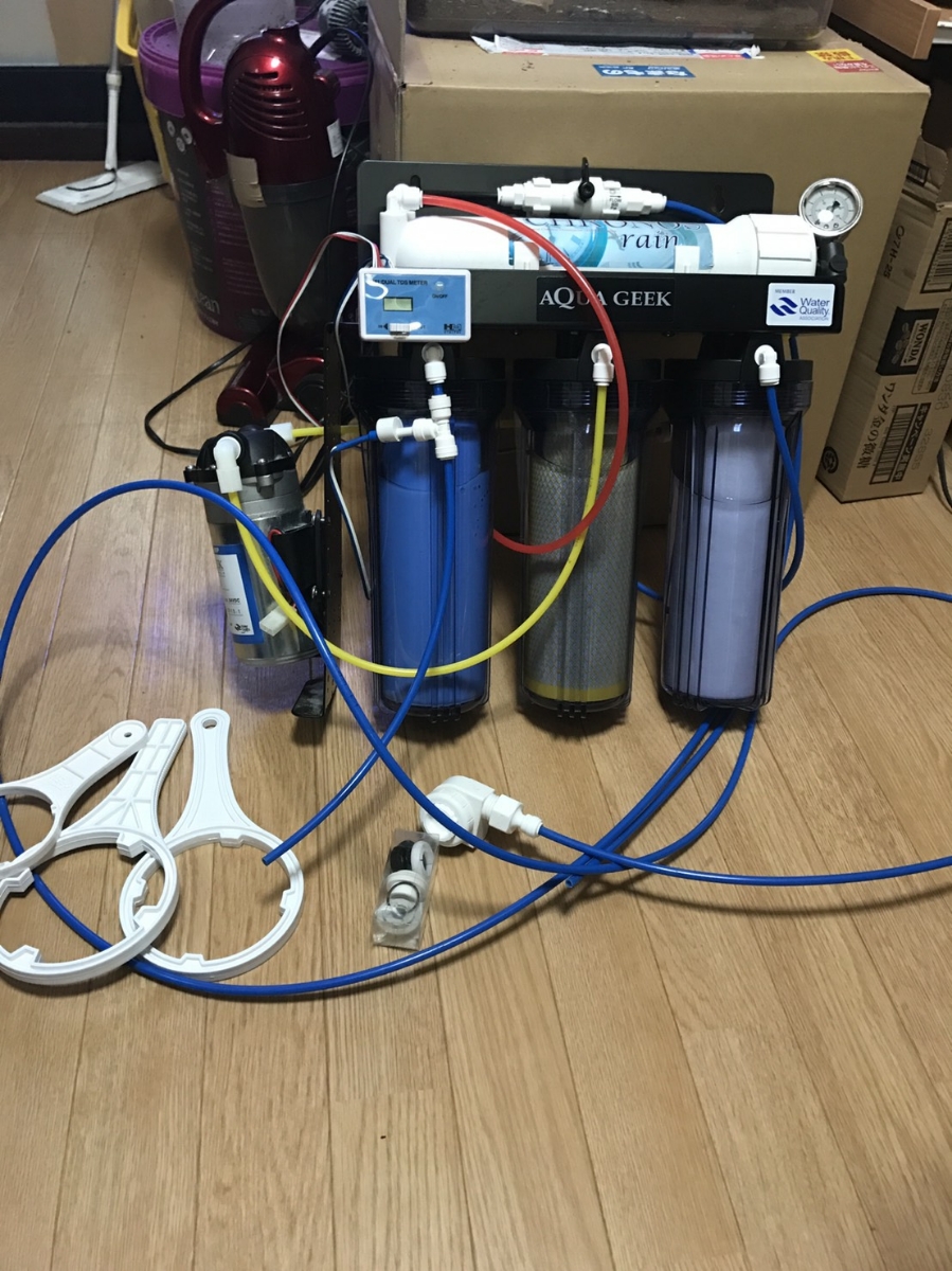 AQUAGEEK アクアギーク クロノスレイン RO浄水器 アクアギーク