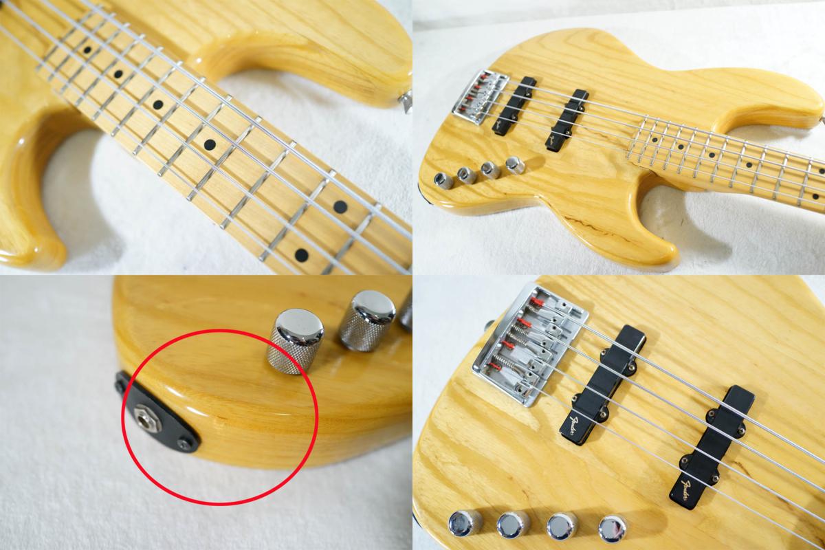 ☆Fender Japan☆JBR-80M NAT JAZZ BASS アクティブサーキット搭載