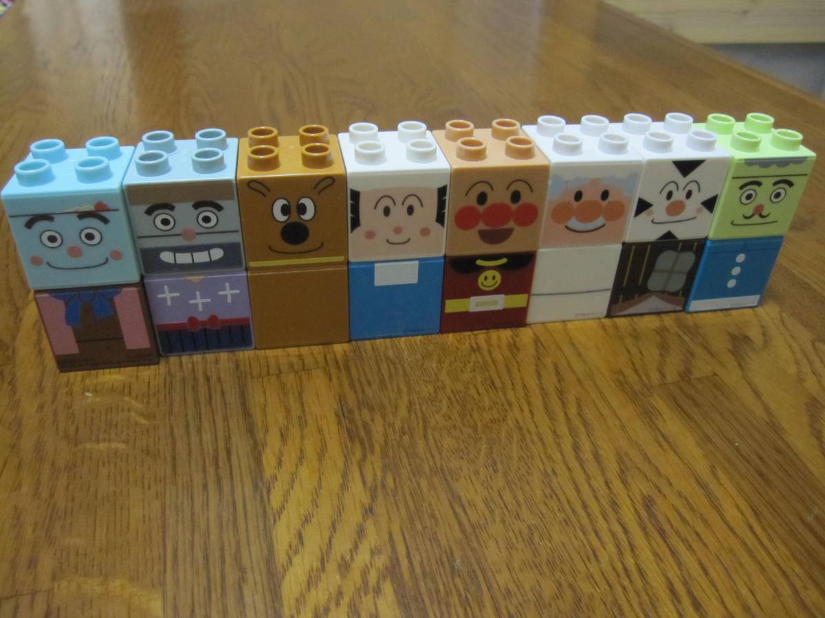 アンパンマン ブロックラボ ブロック セット ジャムおじさん バタコさん チーズ おむすびまん てんどんまん かつどんまん かまめしどん アンパンマン 売買されたオークション情報 Yahooの商品情報をアーカイブ公開 オークファン Aucfan Com