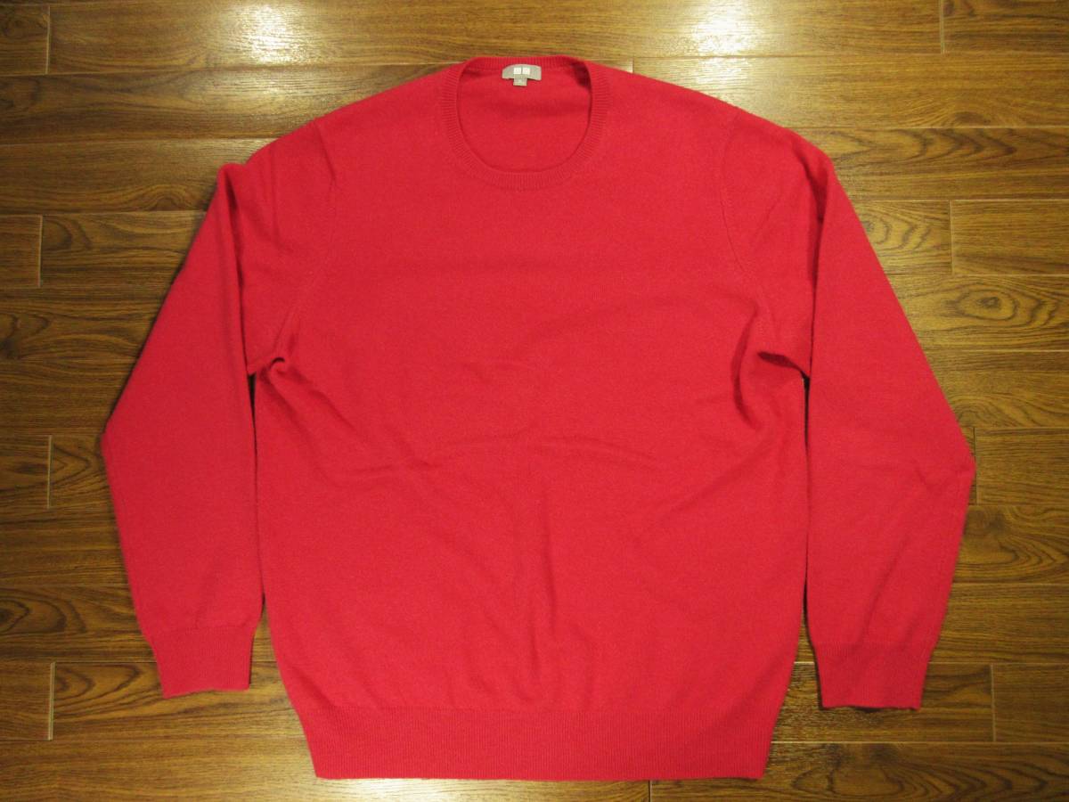 ② UNIQLO カシミヤ セーター XLサイズ ユニクロ