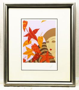 エルテ シルクスクリーンのYahoo!オークション(旧ヤフオク!)の相場