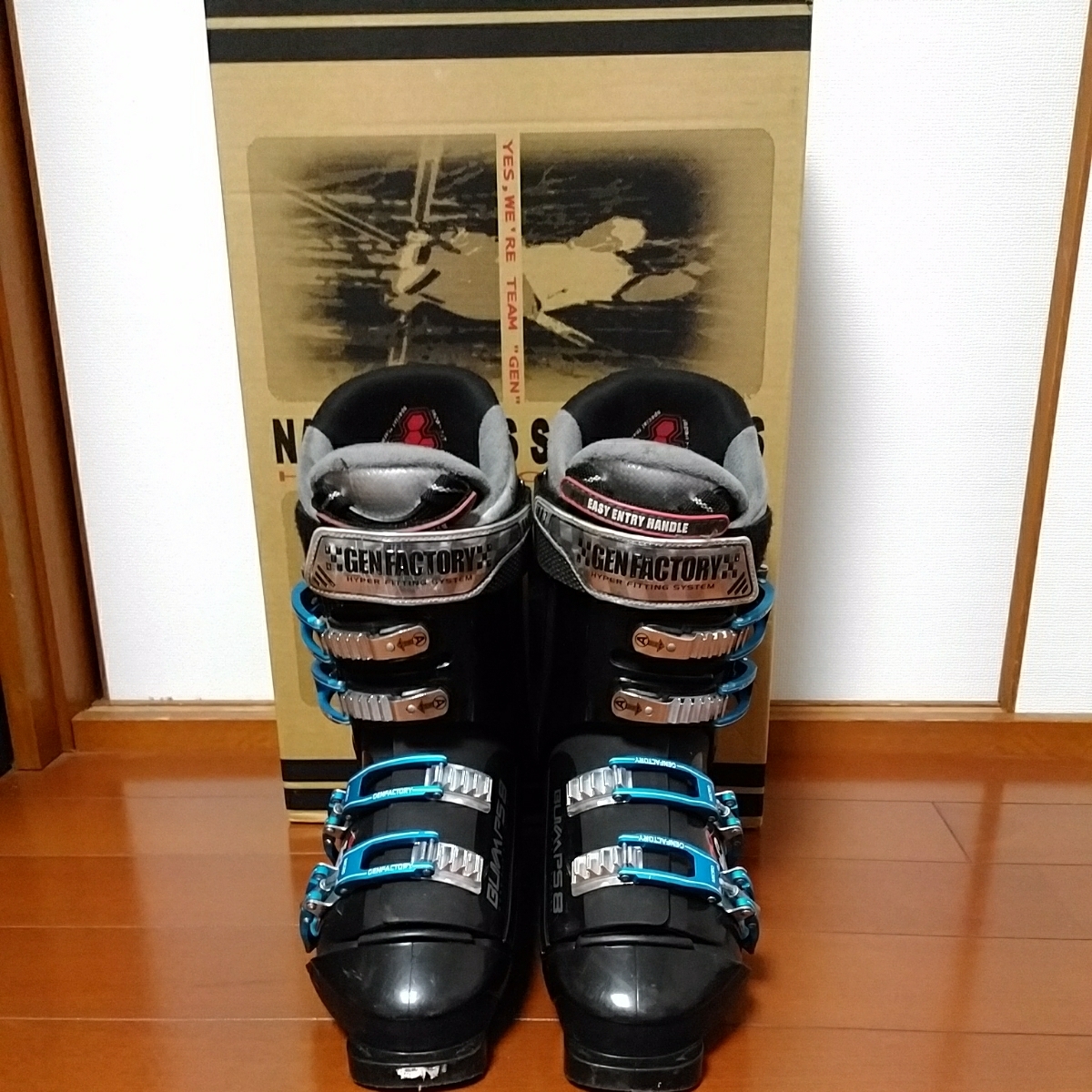 GEN BUMPS8 Auto-FIT　BKブルー 26.0cm 中古　とりあえずジャンク扱い