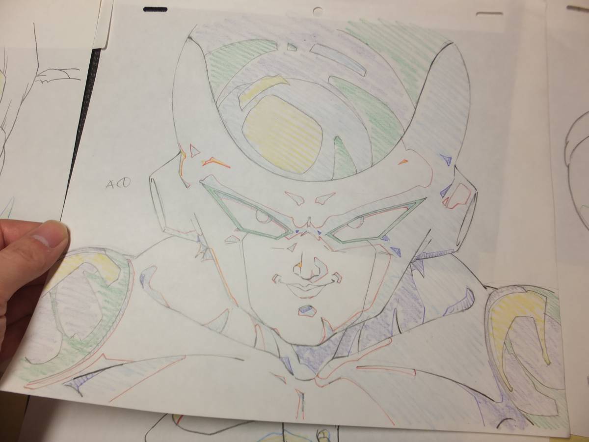 ドラゴンボールZ！セル画肉筆下絵！原画150枚！孫悟空孫悟飯ベジータ