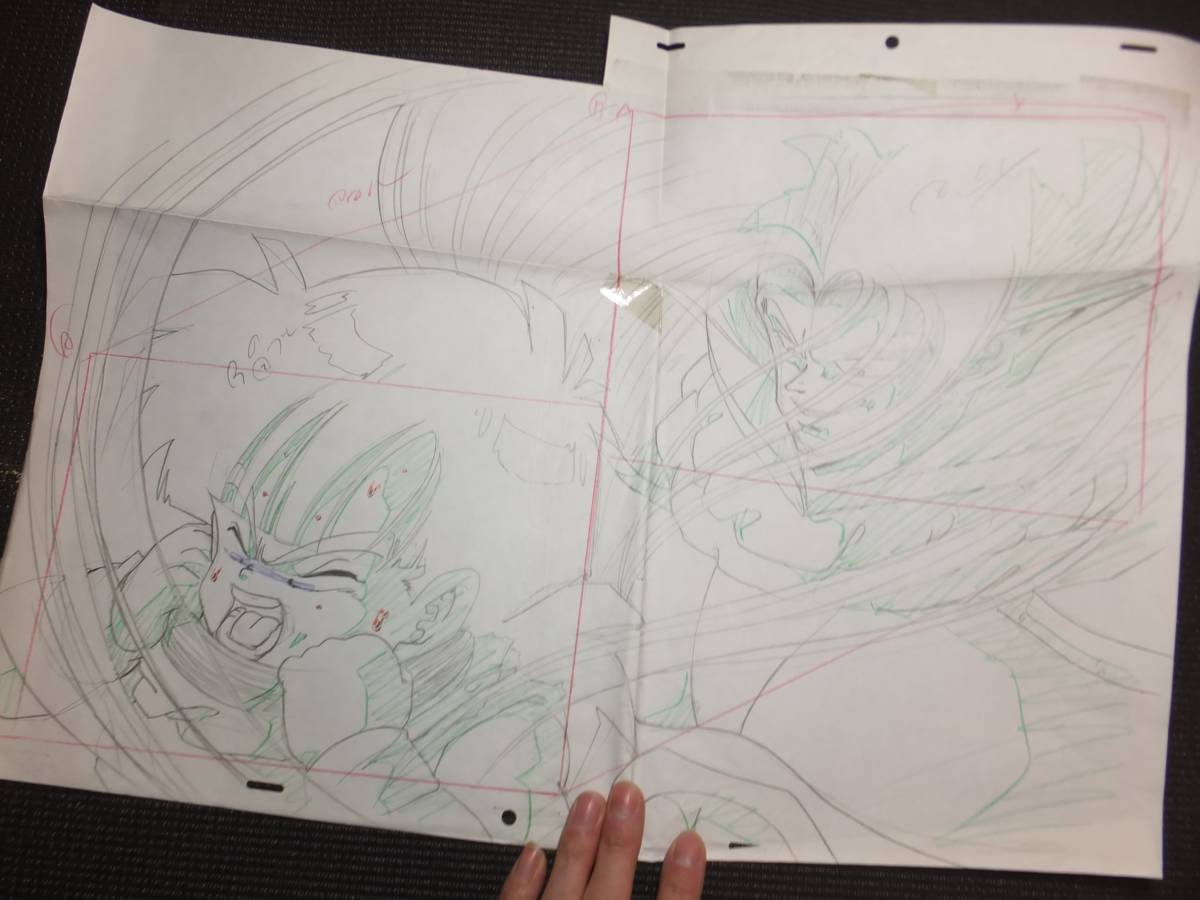 ドラゴンボールZ！セル画肉筆下絵！原画150枚！孫悟空孫悟飯ベジータ