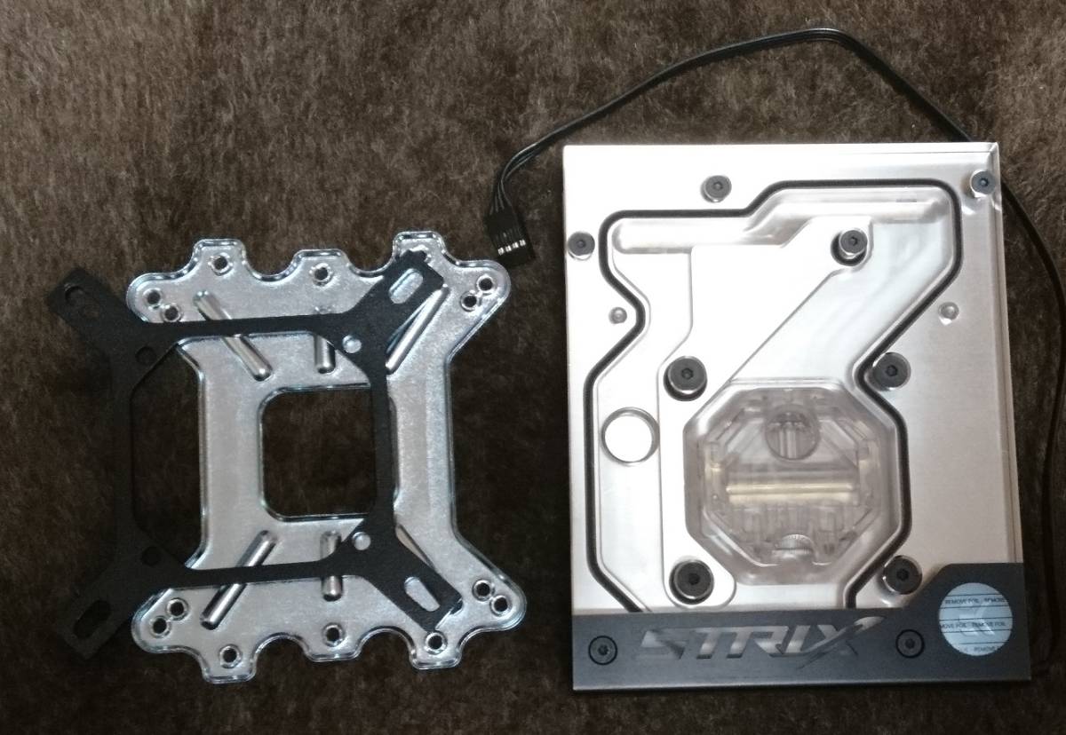 EK Nickel RGB Water EK-FB Monoblock Blocks ASUS Strix X470
