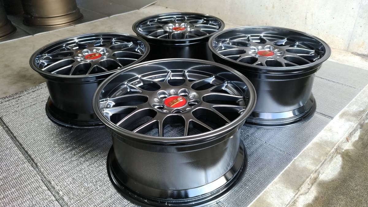 希少カラーDBK BBS RG-R RG700 8.5J +36 RG701 9.5J +38 鍛造 セルシオ 