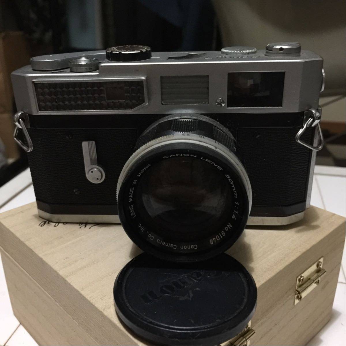 Canon7 ケース付き 動作未確認 ジャンク品 キャノン Canon 0 動作
