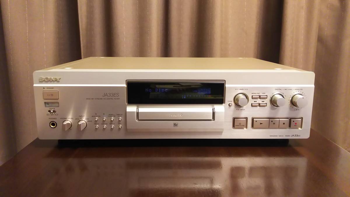 SONY MDS-JA33ES ソニー MDデッキ | MDS-JA333ES ミニディスクデッキ