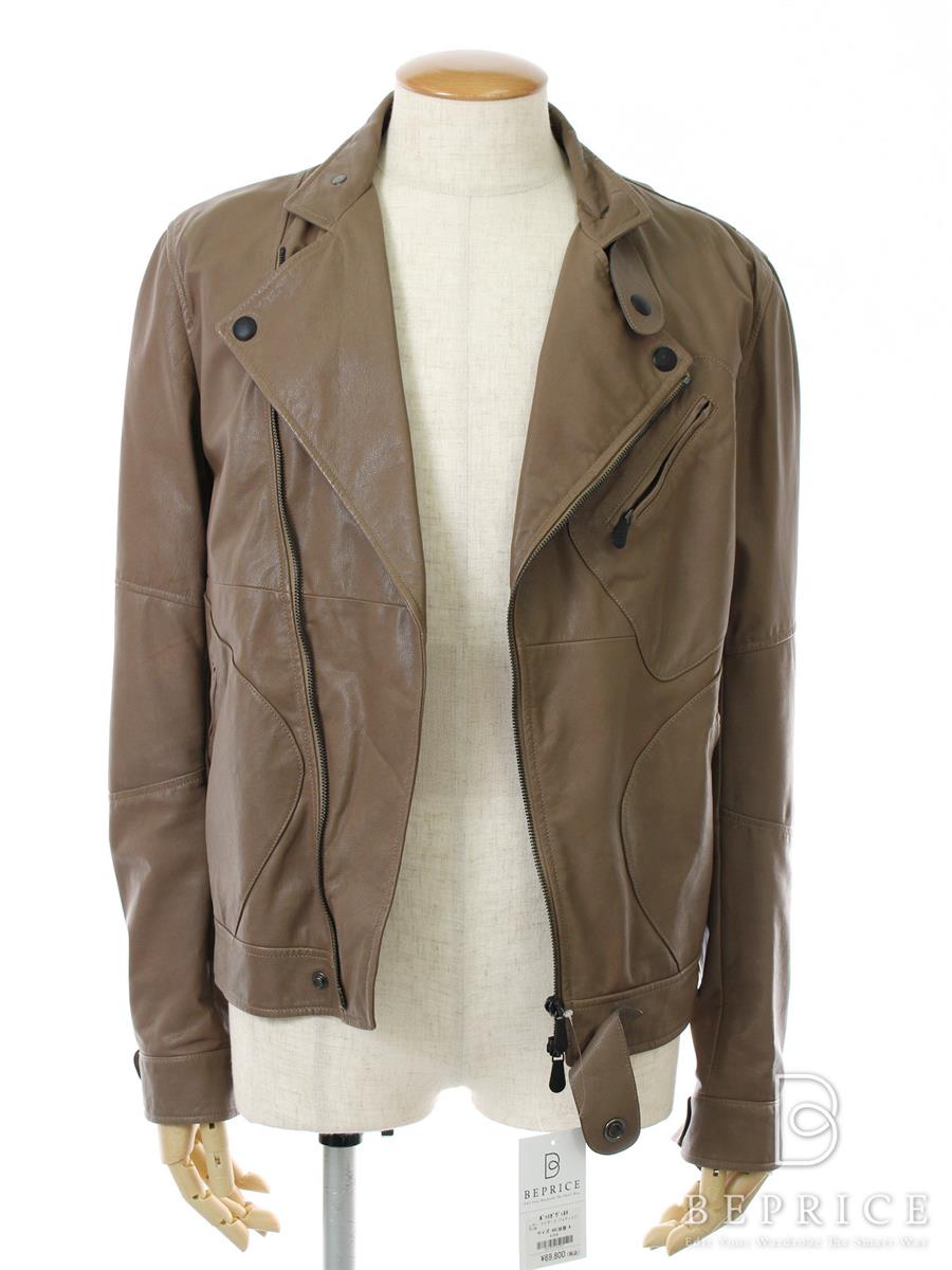 BOTTEGA VENETA ボッテガヴェネタ レザー ライダース ジャケット ほ