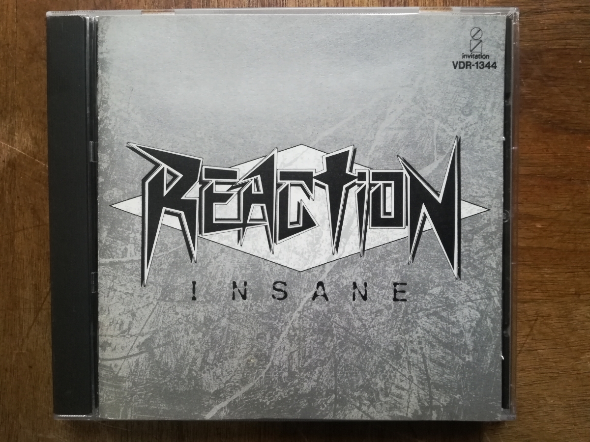 【大特価/レア盤】リアクション / インセイン / 発狂 / Reaction / Insane / VDR1344