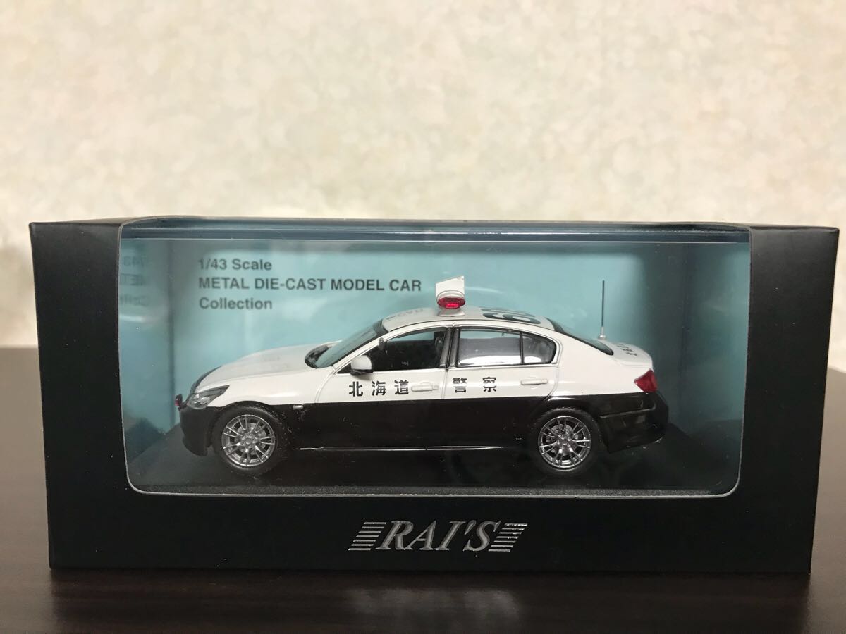 レイズ 北海道警察交機スカイライン 5/29よりRAI'S新製品、1/43 日産