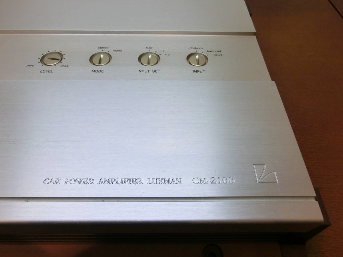 LUXMAN（ラックスマン） CM-2100 100W×2 2chアンプ(アンプ)｜売買され 