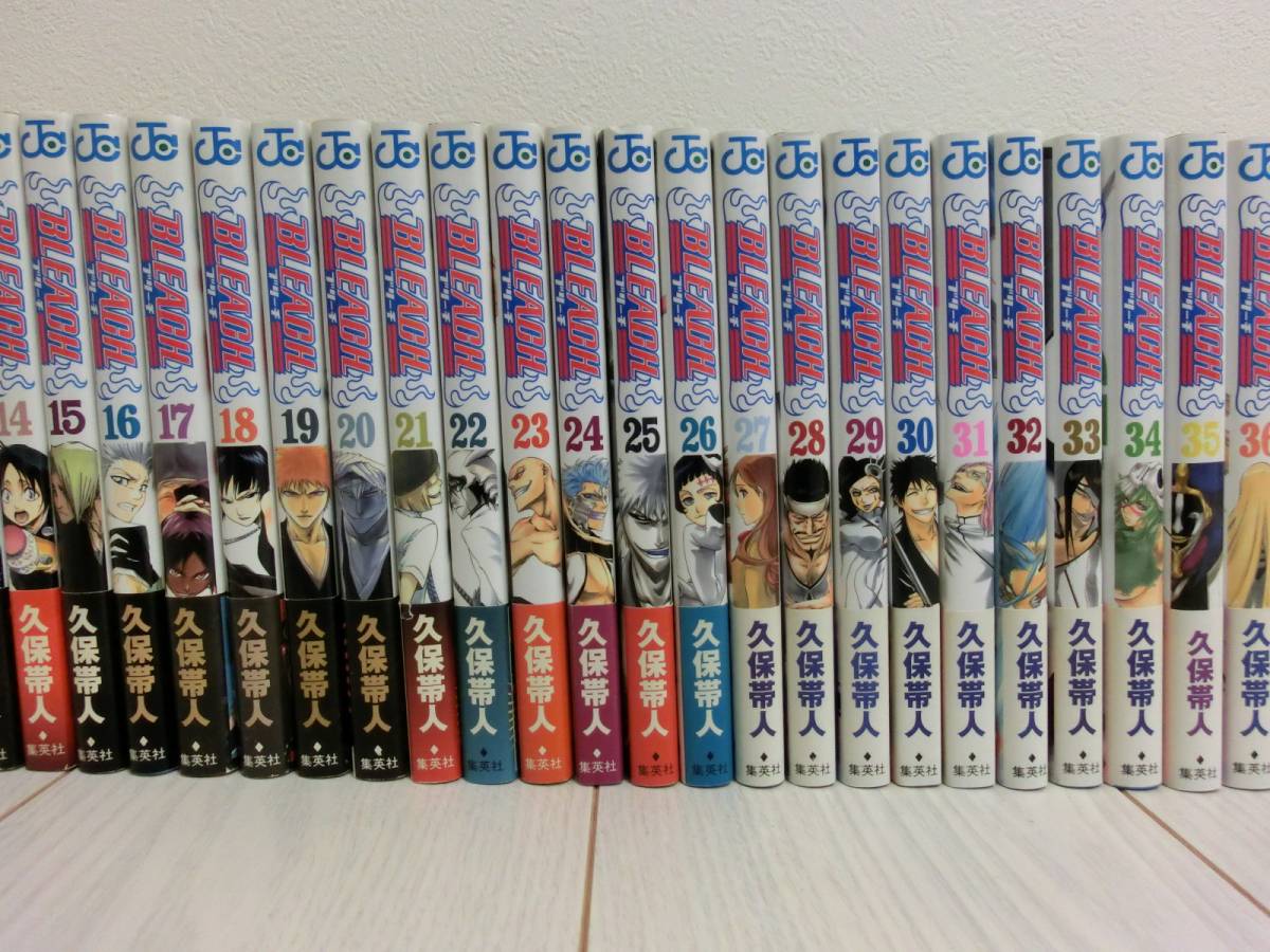 中古 BLEACH ブリーチ 全74巻セット+6巻 久保帯人