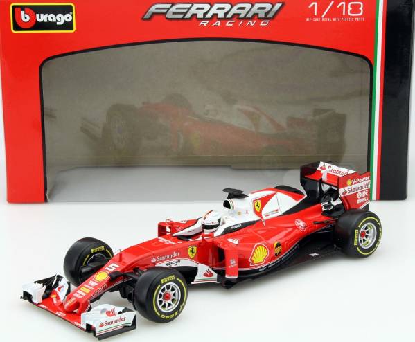 SF16-H Ferrari 0 Vettel #5 1⁄18 BBR Bburago 1:18 S. F1 フェラーリ