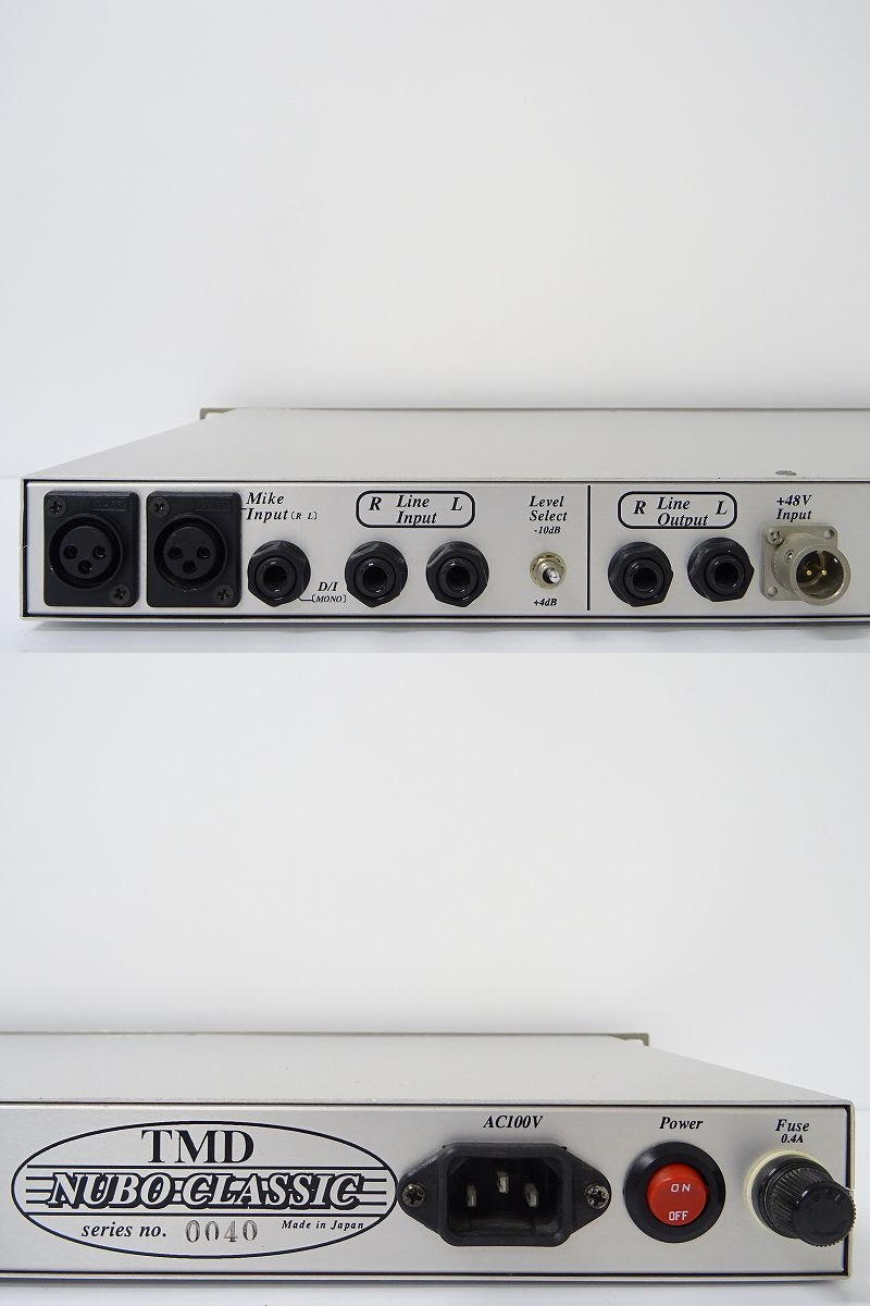 TMD NUBO CLASSIC ステレオプリアンプ 名機 超希少 JAPAN vintage 超
